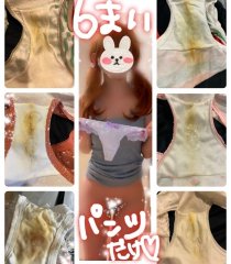 使用済みパンティ6枚せっとପ꒰⑅•ᴗ•｡꒱໊੭♡♩